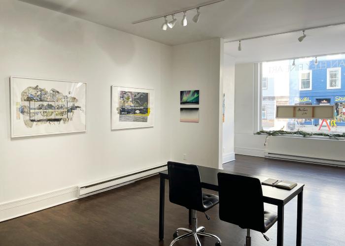 Installation View of Landscapes of Transcendence: Part I - Magical Realism