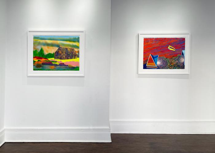 Installation View of Landscapes of Transcendence: Part I - Magical Realism