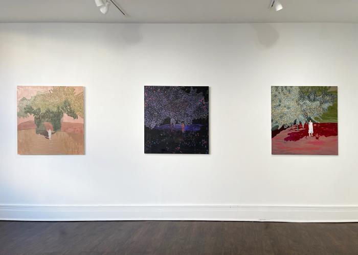 Installation View of Landscapes of Transcendence: Part I - Magical Realism