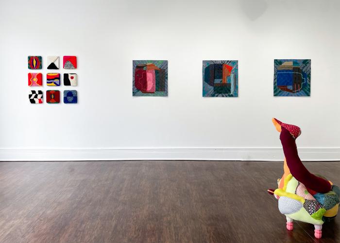 Installation View of Talking Threads