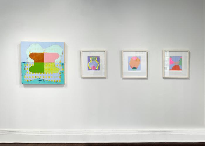 Installation View of Liz Rundorff Smith & Barbara Strasen