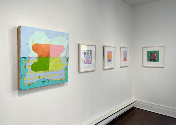 Installation View of Liz Rundorff Smith & Barbara Strasen