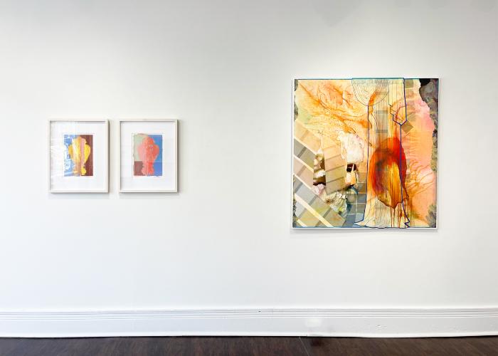 Installation View of Liz Rundorff Smith & Barbara Strasen