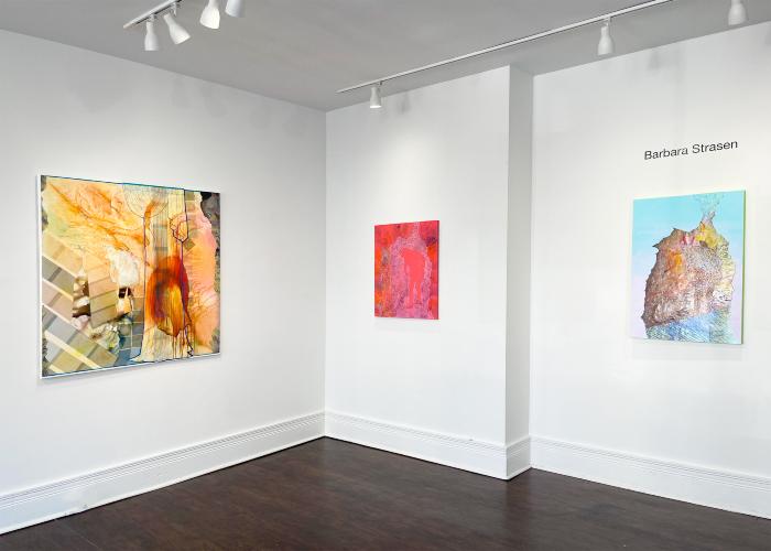 Installation View of Liz Rundorff Smith & Barbara Strasen