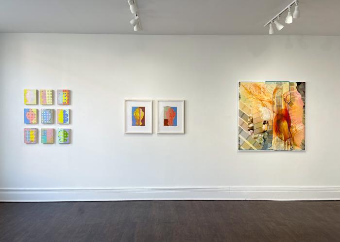 Installation View of Liz Rundorff Smith & Barbara Strasen