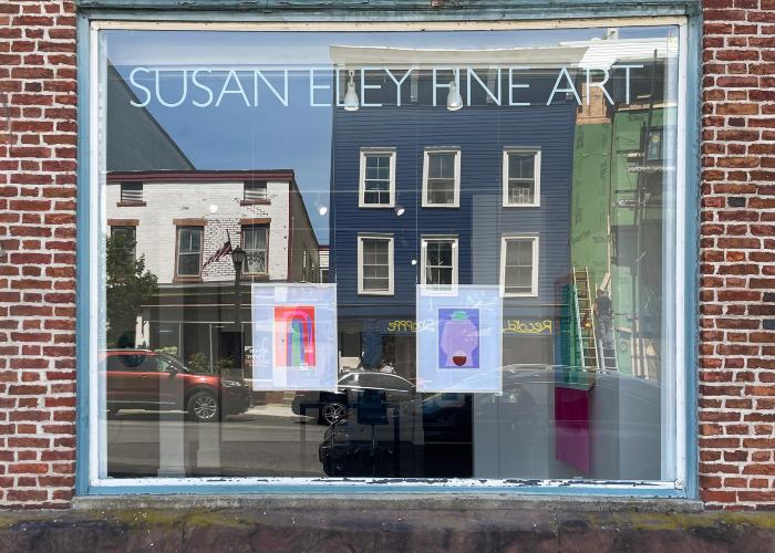 Installation View of Liz Rundorff Smith & Barbara Strasen