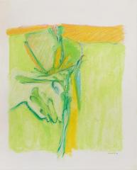 Untitled II (Green Yellow) by James Moore