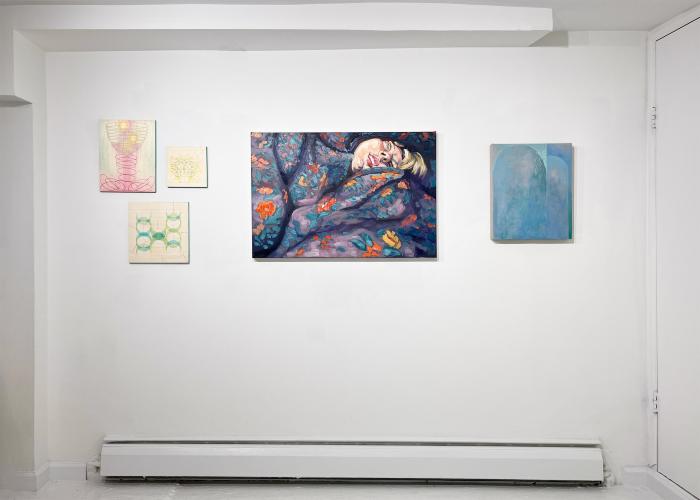 Installation View of New Voices for the Twenties III